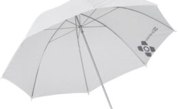 parasolka biała przezroczysta 91cm 4390